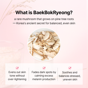 BaekBokRyeong & Rice Brightening Mask