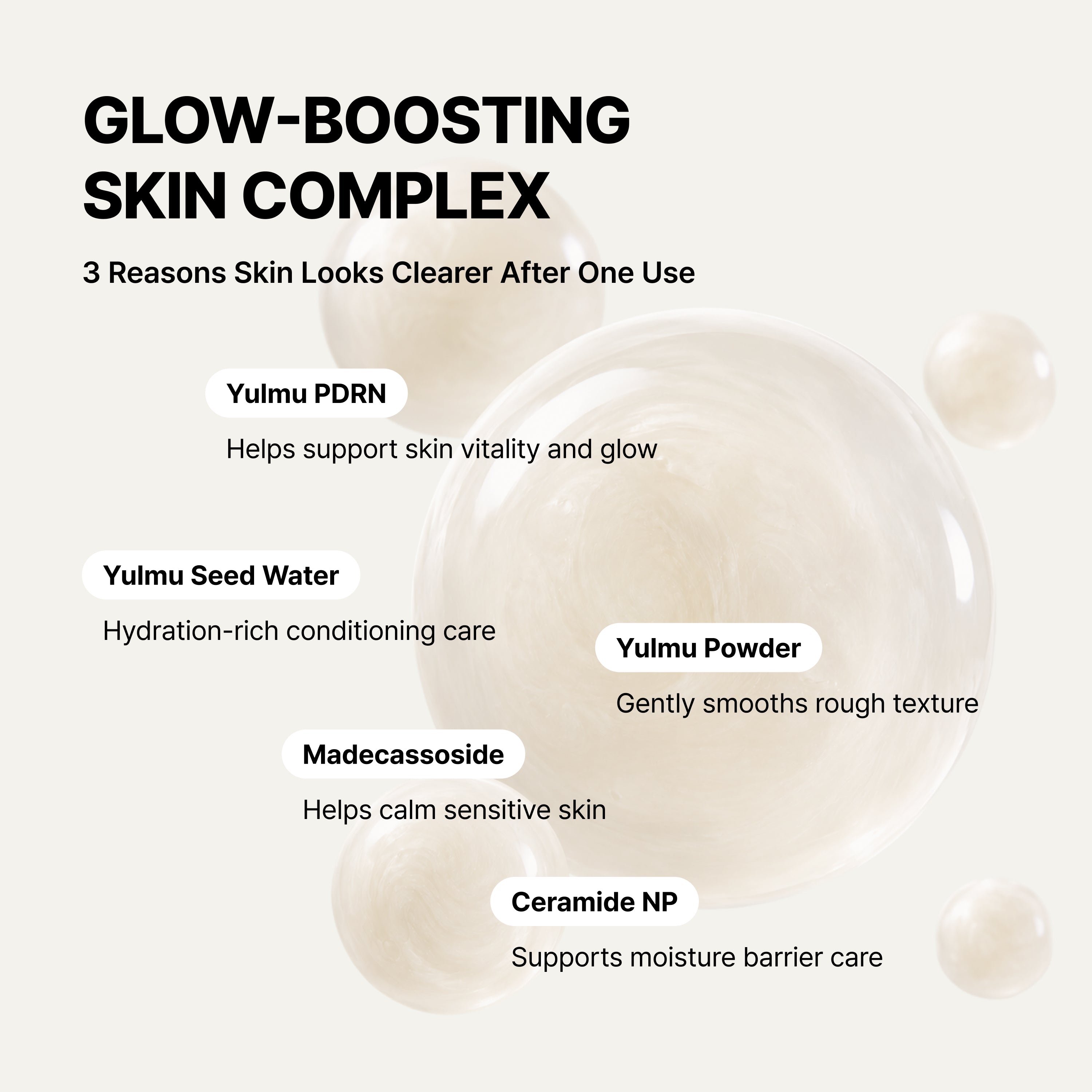 Yulmu PDRN Glowy Skin Gel Mask